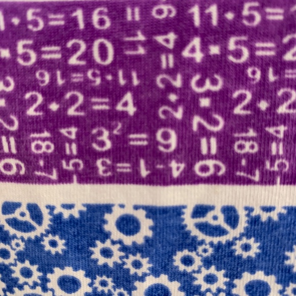 Svaha USA Steam Rainbow Twirl Dress XL Pockets Organic Cotton Teacher Math Artsy - Picture 7 of 15